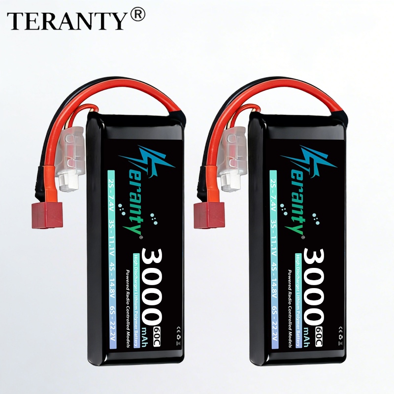 Drone Battery 3S - 테란티 2S 3000mAh 리포 배터리 7.4V