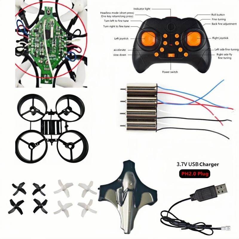 Drone Battery Charger - 완벽한 DIY 드론 키트 2.4G 6축